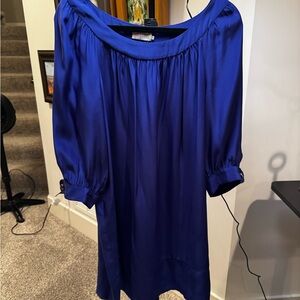 Alice & Trixie Cobalt Blue Silk Dress